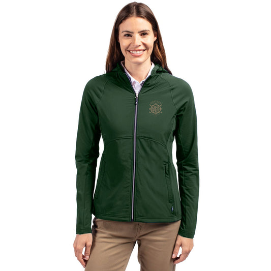 Cutter and Buck Ladies Adapt Eco Knit Full Zip jacket